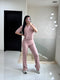SET ROSA PASTEL PUNTO