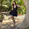 VESTIDO NEGRO VOLADITO