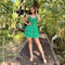 VESTIDO VERDE