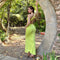 VESTIDO VERDE LIMA