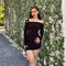 VESTIDO NEGRO LICRA