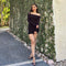 VESTIDO NEGRO LICRA