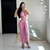 VESTIDO ROSA STRAPLE